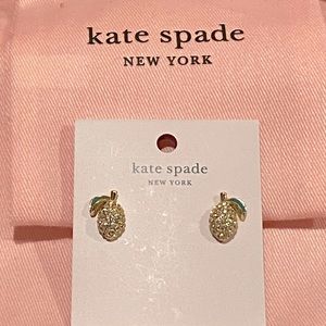 Kate Spade Picnic Perfect lemon earrings
